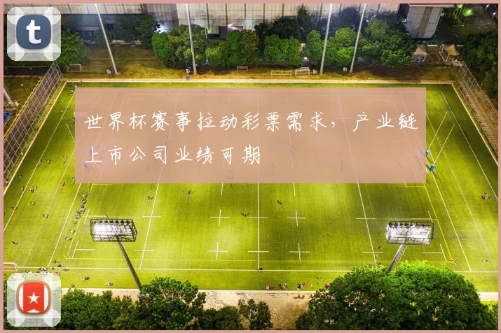 世界杯赛事拉动彩票需求，产业链上市公司业绩可期